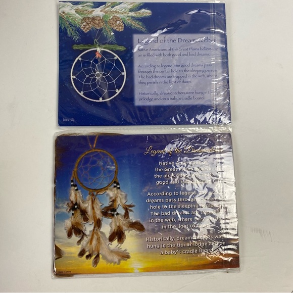 Legend of the Dreamcatcher 2 small dreamcatchers NWT - Picture 4 of 6
